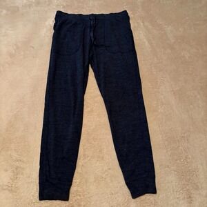 Amazon Essentials Women's Jogger Sweatpants Size M Navy Blue Drawstring